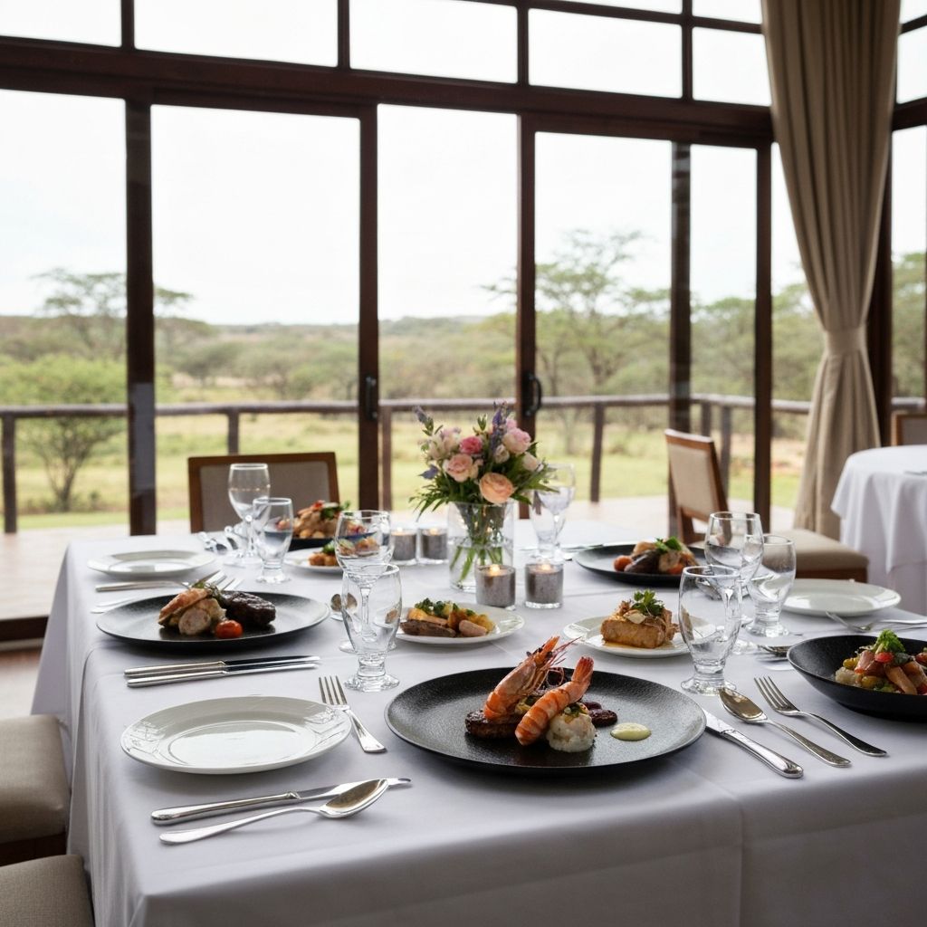 Premium dining experience